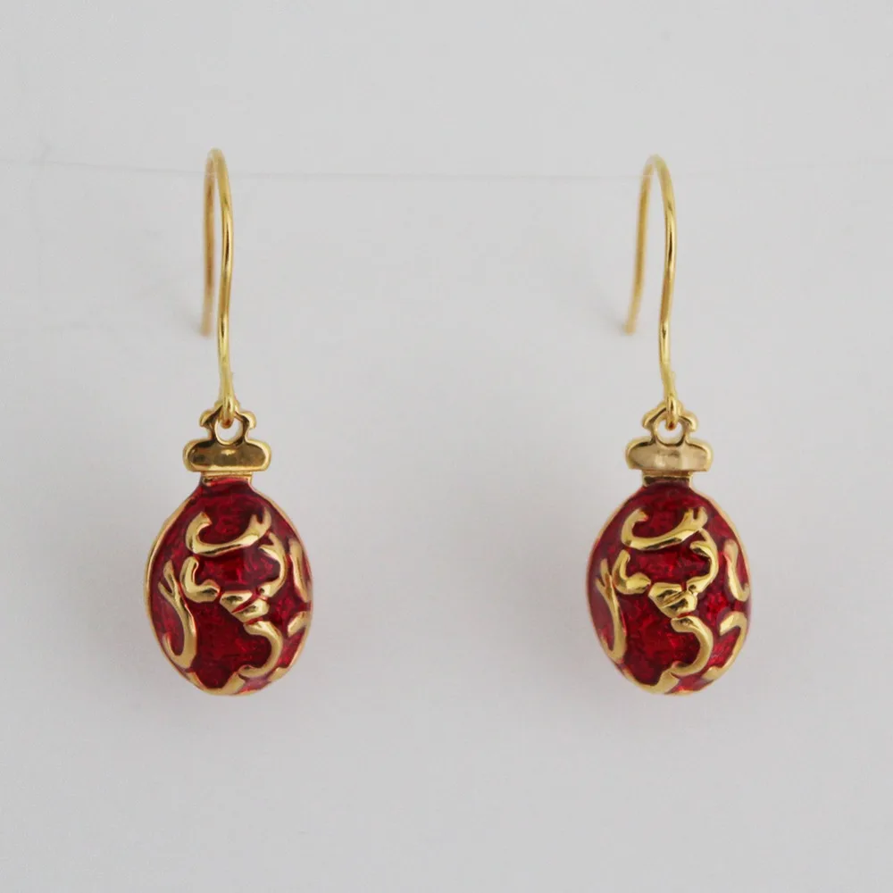 YAFFIL Vintage Egg Charms Dangle Earrings Women 925 Sterling Silver Hooks Fashion Jewelry Brass Hand Enameled Gold Plating
YAFFIL Vintage Egg Charms Dangle Earrings Women 925 Sterling Silver Hooks Fashion Jewelry Brass Hand Enameled Gold Plating
