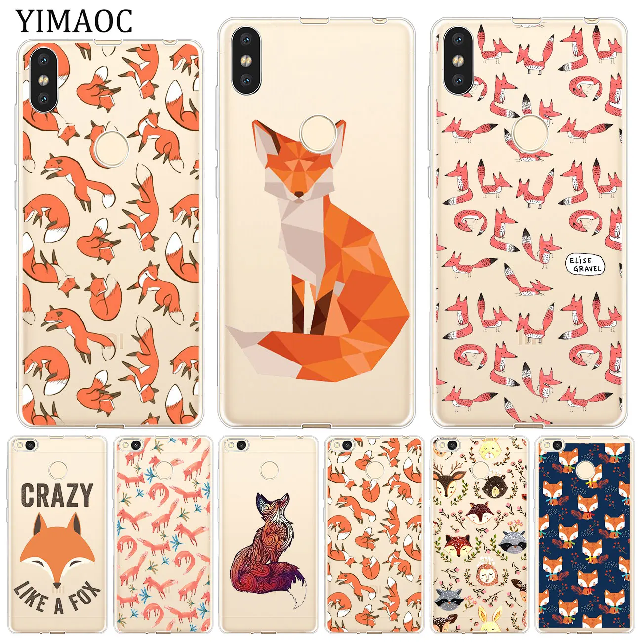 Мягкий чехол для Xiaomi Redmi K20 8A 7A 6A 5A 4A 4X S2 GO Note 8 7 6 5 Pro Plus 4|Бамперы| |