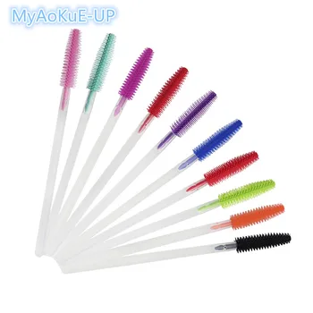 Disposable Silicone Makeup Brush Eyelash Extension One-off Mascara Wands Applicator 200pcs/lot Eyelashes Brushes Clear Handle
Disposable Silicone Makeup Brush Eyelash Extension One-off Mascara Wands Applicator 200pcs/lot Eyelashes Brushes Clear Handle
