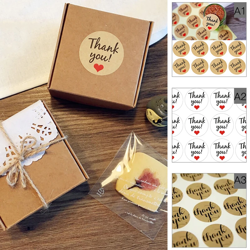 60pcs/5 Sheets Thank You Self Adhesive Stickers DIY Party Gift Bags Box Tags Decoration Kraft Paper Sealing Paste P30
60pcs/5 Sheets Thank You Self Adhesive Stickers DIY Party Gift Bags Box Tags Decoration Kraft Paper Sealing Paste P30