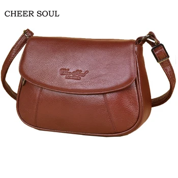 CHEER SOUL Genuine Leather Women Small Shoulder Bag Female Fashion Crossbody Bags for women Luxury Women's Messenger Handbags
CHEER SOUL Genuine Leather Women Small Shoulder Bag Female Fashion Crossbody Bags for women Luxury Women's Messenger Handbags