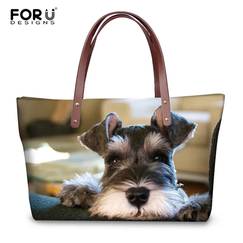 FORUDESIGNS Schnauzer 3D Print Shoulder Bags Casual Women Animal Dog Handbags Brand Designer Shopping Bag for Ladies Girls Bolsa
FORUDESIGNS Schnauzer 3D Print Shoulder Bags Casual Women Animal Dog Handbags Brand Designer Shopping Bag for Ladies Girls Bolsa