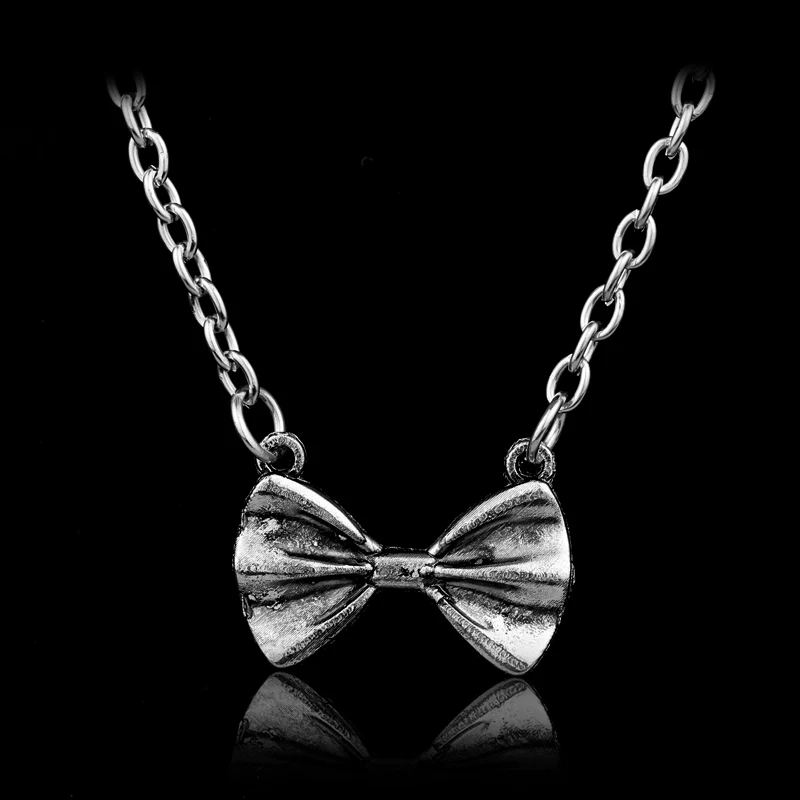 dongsheng DOCTOR WHO Silver Little Vintage Bow Tie Pendant Necklace Bowtie Necklace For Fans Gift
dongsheng DOCTOR WHO Silver Little Vintage Bow Tie Pendant Necklace Bowtie Necklace For Fans Gift