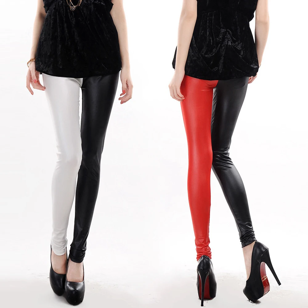 XAXBXC New 2018 Summer Femme Pencil Pant Red Black White PU Leather Dance Elastic Slim Fitness Workout Sexy Women Leggings
XAXBXC New 2018 Summer Femme Pencil Pant Red Black White PU Leather Dance Elastic Slim Fitness Workout Sexy Women Leggings