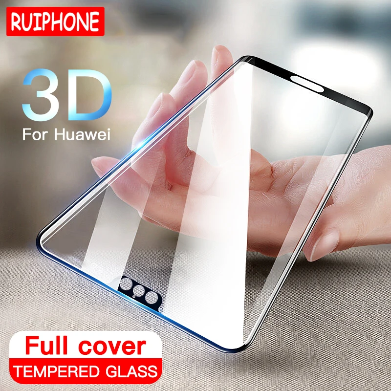 Фото 3D полное покрытие закаленное стекло для Huawei P20 Pro P10 Lite Plus Защита экрана Honor 10 8 9