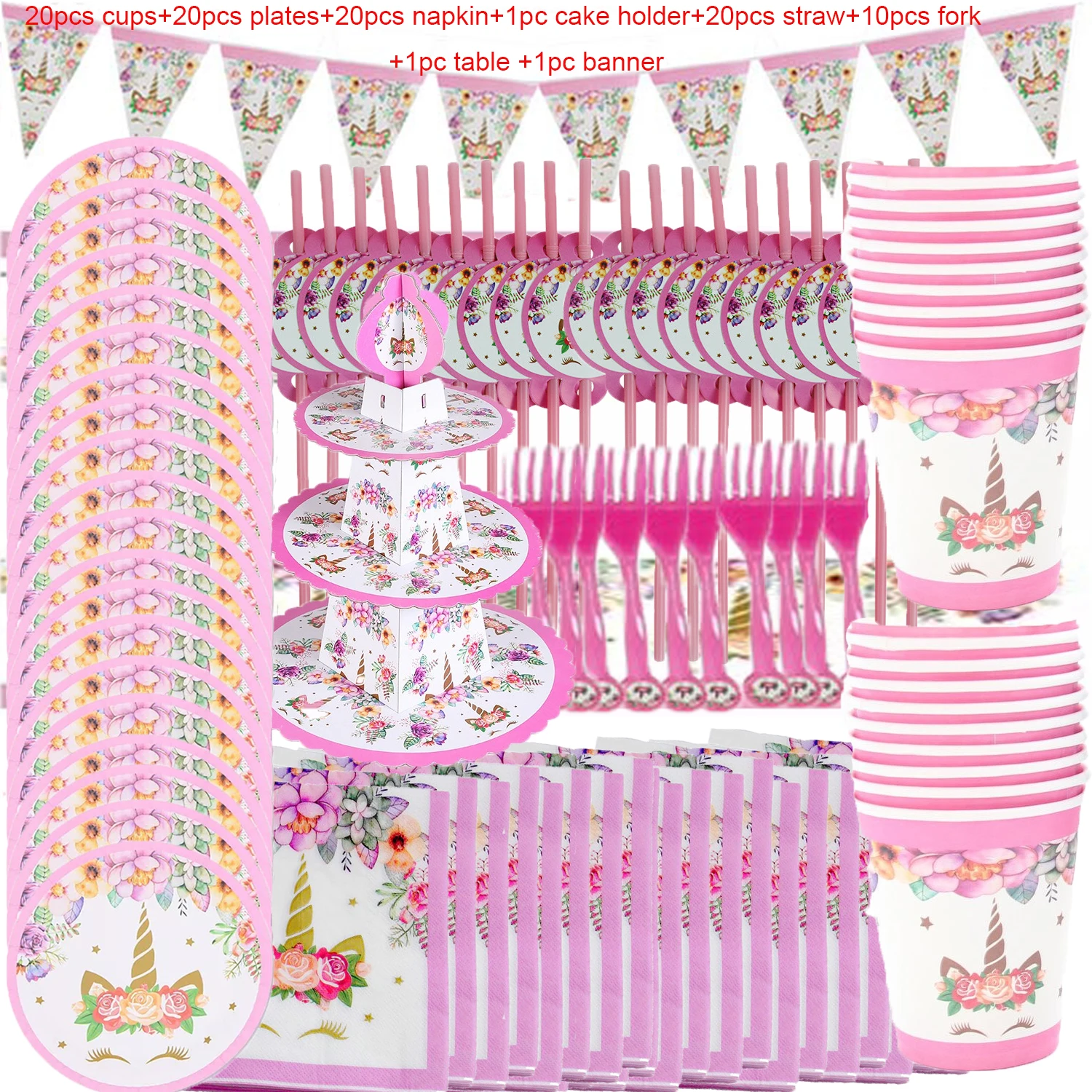 93pcs/set unicorn party birthday party decorations kids Unicorn Party Supplies Wedding Decoration Unicornio Aniversario Decor
93pcs/set unicorn party birthday party decorations kids Unicorn Party Supplies Wedding Decoration Unicornio Aniversario Decor