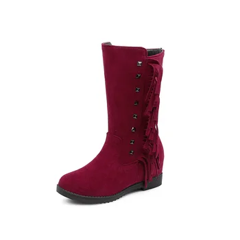 18 years autumn new leisure tassel rivet size code tube students female boots of 30 to 50, 18714
18 years autumn new leisure tassel rivet size code tube students female boots of 30 to 50, 18714