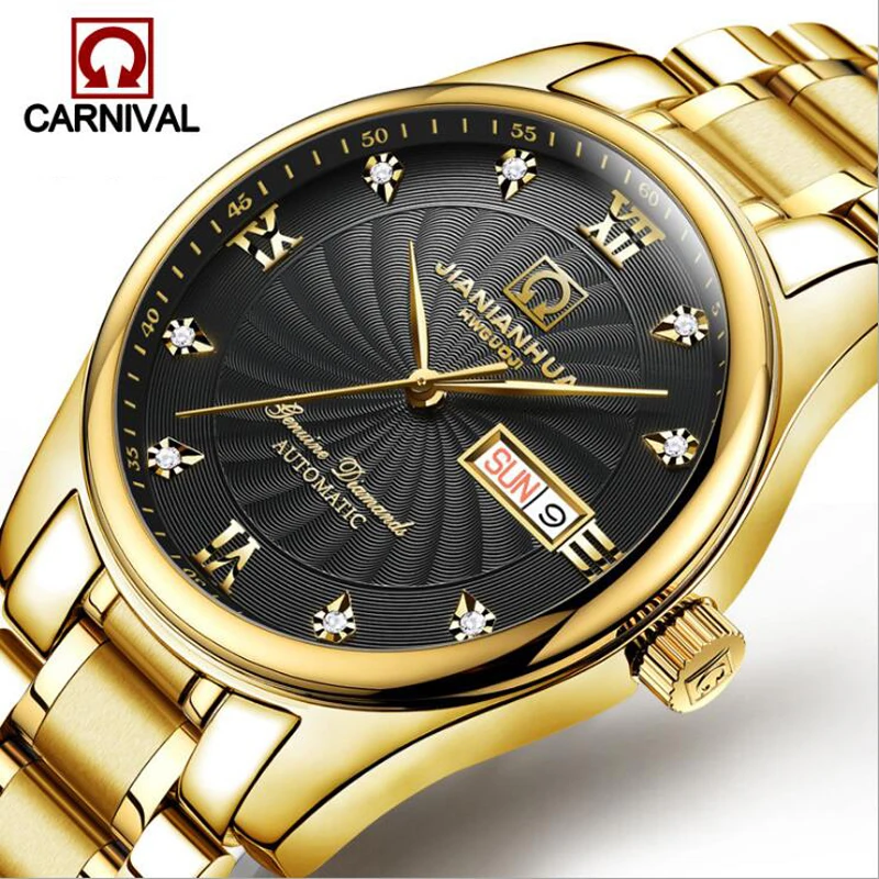 2018 Men's Watch Top Brand Luxury Sapphire Business Watch Full Steel Gold Automatic Mechanical Watches Dress Male Wristwatch
2018 Men's Watch Top Brand Luxury Sapphire Business Watch Full Steel Gold Automatic Mechanical Watches Dress Male Wristwatch