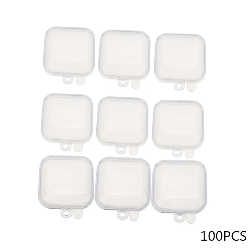 100pcs/lot Mini Clear Plastic Small Box Storage Box Case Container for Hook Jewelry Earplugs
100pcs/lot Mini Clear Plastic Small Box Storage Box Case Container for Hook Jewelry Earplugs