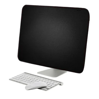 PU Leather Computer Screen Protector Dustproof Cover Replacement For iMac 21.5" 27" LCD Screen