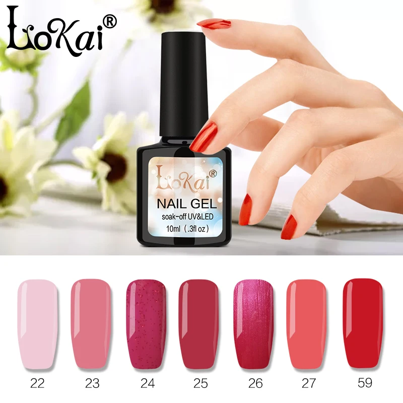 Lokai Gel UV Vernis Semi Permanent 10ML UV Nail Gel Polish Soak Off Long Lasting LED Nail Polish Gel Lacquer 90 Colors 31-60
Lokai Gel UV Vernis Semi Permanent 10ML UV Nail Gel Polish Soak Off Long Lasting LED Nail Polish Gel Lacquer 90 Colors 31-60