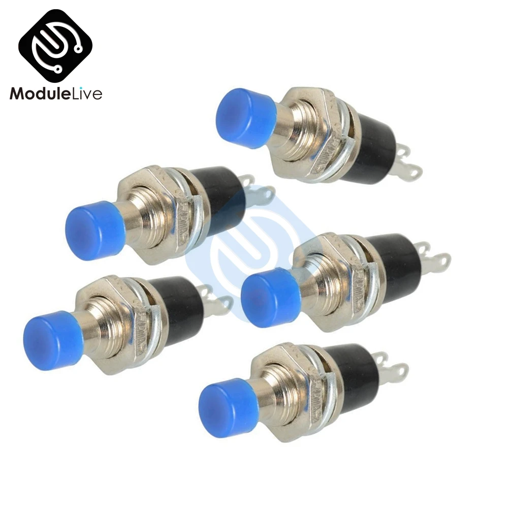 5PCS AC 220V Blue Lockless ON/OFF Push button Switch Temperature range -25-85 Press the reset switch PBS-110
5PCS AC 220V Blue Lockless ON/OFF Push button Switch Temperature range -25-85 Press the reset switch PBS-110