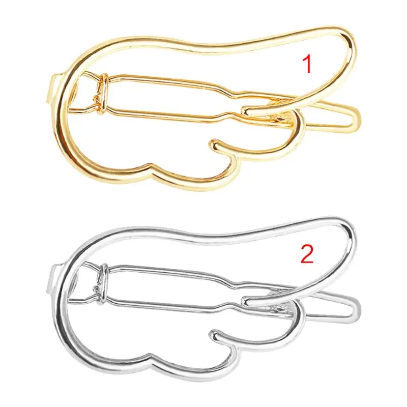Minimalist Geometric Cute Angel Wing Shaped Hair Clips Women Girls Metallic Polished Ponytail Bobby Pins Side Bangs Glitter Part
Minimalist Geometric Cute Angel Wing Shaped Hair Clips Women Girls Metallic Polished Ponytail Bobby Pins Side Bangs Glitter Part