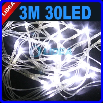 3M 30 LED Party Garden Wedding Outdoor Decoration Garland Fairy String New Year Navidad Christmas LED Battery Lights JJ C-11
3M 30 LED Party Garden Wedding Outdoor Decoration Garland Fairy String New Year Navidad Christmas LED Battery Lights JJ C-11