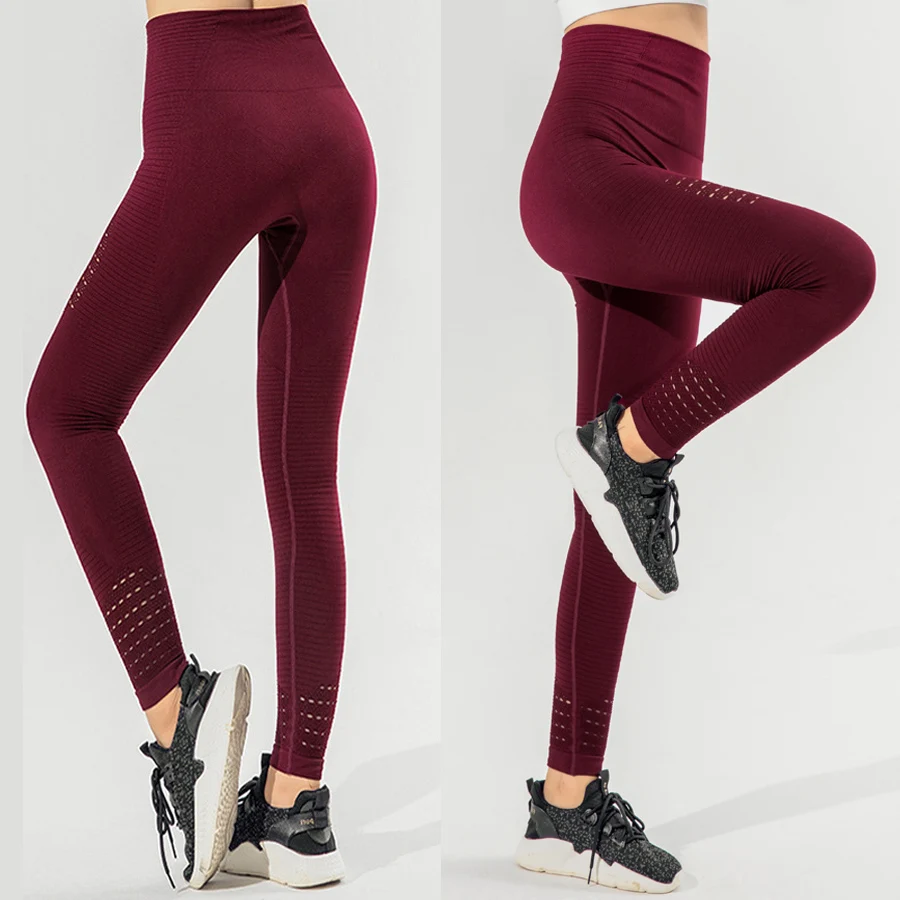 BINAND Women Seamless Hollow Solid Sports Yoga Pants High Elastic Waist Slim Sexy Push Up Dry Fit Soft Breathable Gym Leggings
BINAND Women Seamless Hollow Solid Sports Yoga Pants High Elastic Waist Slim Sexy Push Up Dry Fit Soft Breathable Gym Leggings
