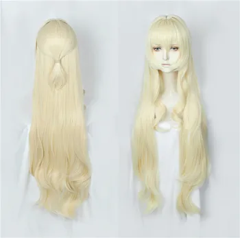 New Goblins Slayer Onna Shinkan Priestess 100cm Long Milk Blonde Heat Resistant Hair Halloween Cosplay Costume Wig Perucas 
New Goblins Slayer Onna Shinkan Priestess 100cm Long Milk Blonde Heat Resistant Hair Halloween Cosplay Costume Wig Perucas