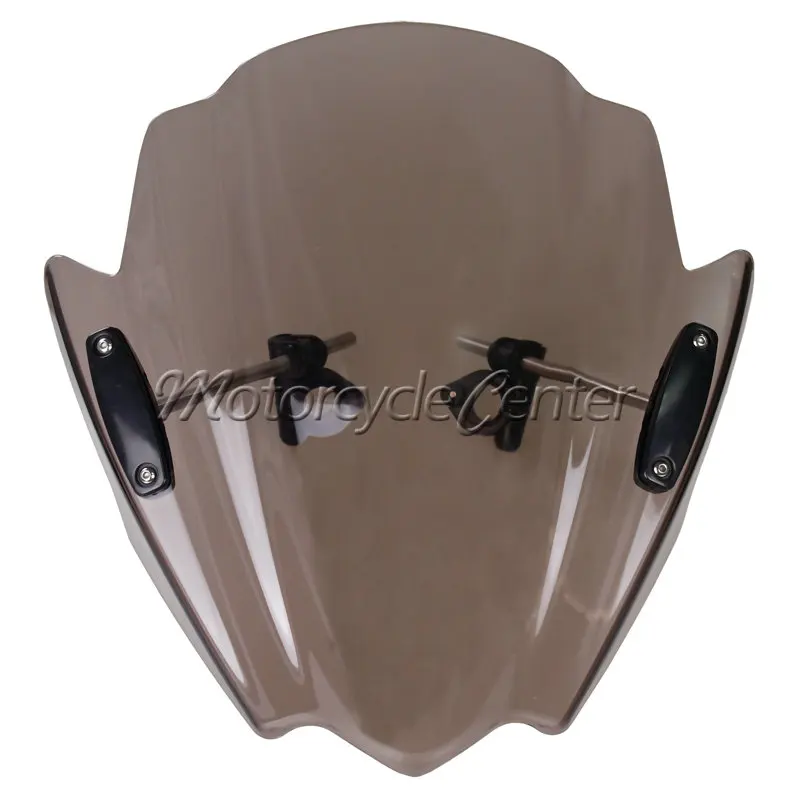 Дым мотоциклов Street Велосипеды Обтекатели лобовое стекло для 2004 2015 Kawasaki Z1000 Z 1000 750