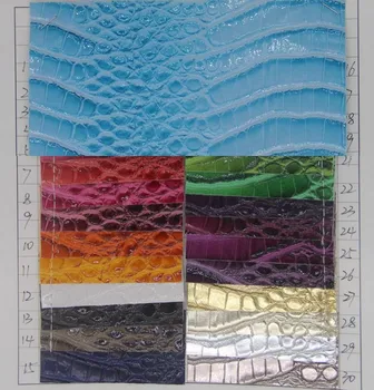 Wholesale bright surface crocodile leather quality synthetic semi PU leather fabric
Wholesale bright surface crocodile leather quality synthetic semi PU leather fabric