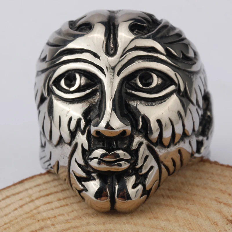 Men Ring Stainless Steel Skull Ring two Colors Silver and Gold Mask Face Portrait Personality Fashion Jewelry for Men Boys
Men Ring Stainless Steel Skull Ring two Colors Silver and Gold Mask Face Portrait Personality Fashion Jewelry for Men Boys
