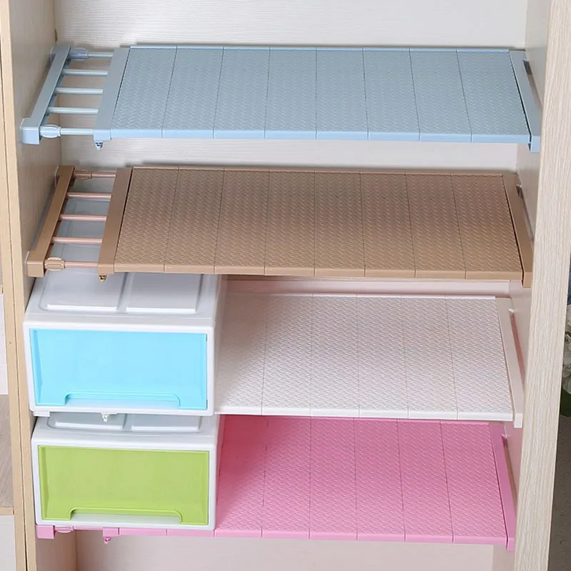 Closet Storage Rack Partition Board DIY Wardrobe Clothes Storage Holder Kitchen Plastic Layer Storage Racks Adjustable Organizer
Closet Storage Rack Partition Board DIY Wardrobe Clothes Storage Holder Kitchen Plastic Layer Storage Racks Adjustable Organizer