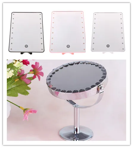 2 Styles Professional LED Touch Screen Makeup Mirror Luxury Mirror With 16 LED Lights 180 Degree Adjustable Table Make Up Mirror
2 Styles Professional LED Touch Screen Makeup Mirror Luxury Mirror With 16 LED Lights 180 Degree Adjustable Table Make Up Mirror