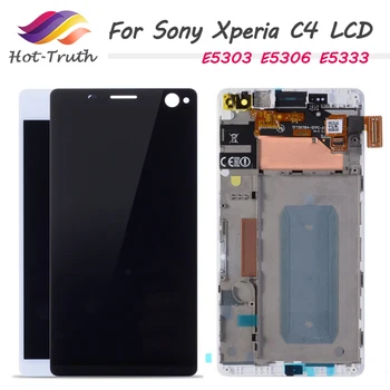 100% Tested Touch Screen For SONY Xperia C4 E5303 E5306 E5333 E5353 LCD Display Digitizer Assembly 5.5 inch with Free tools
100% Tested Touch Screen For SONY Xperia C4 E5303 E5306 E5333 E5353 LCD Display Digitizer Assembly 5.5 inch with Free tools