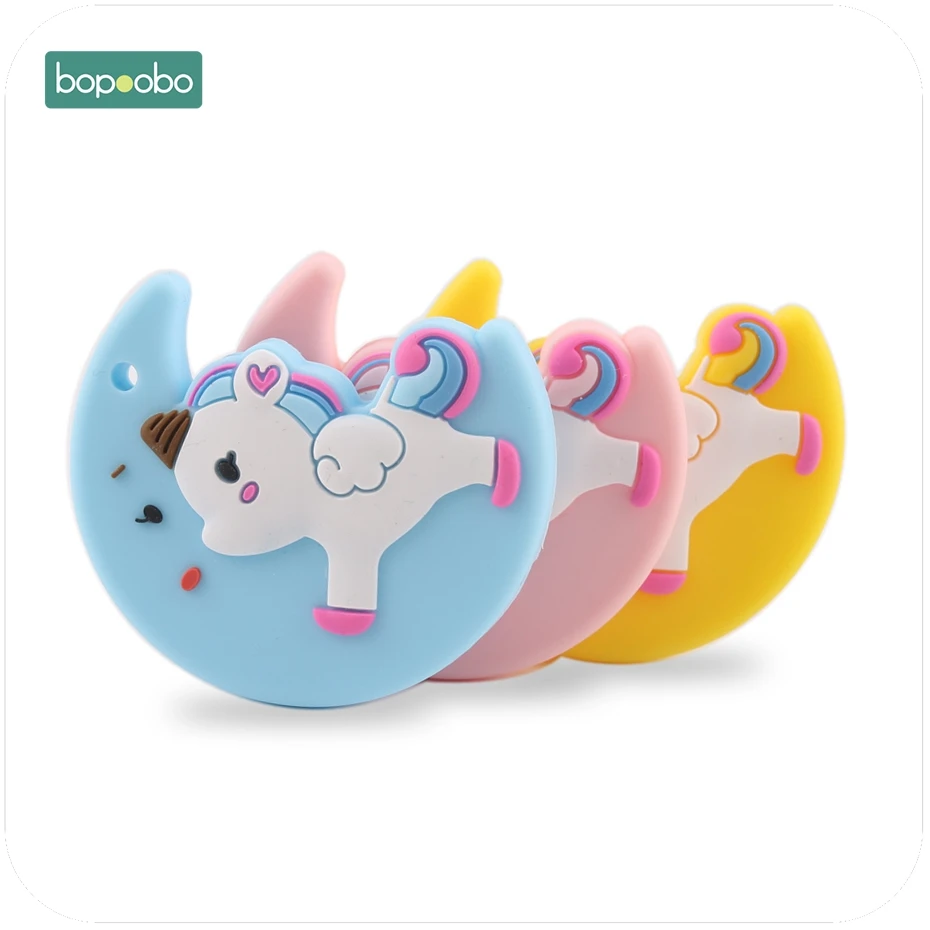 Bopoobo 5pc Moon Unicorn Baby Teether DIY Necklace Shower Teething Food Grade Teether Baby Silicone Teether Nursing Gifts
Bopoobo 5pc Moon Unicorn Baby Teether DIY Necklace Shower Teething Food Grade Teether Baby Silicone Teether Nursing Gifts