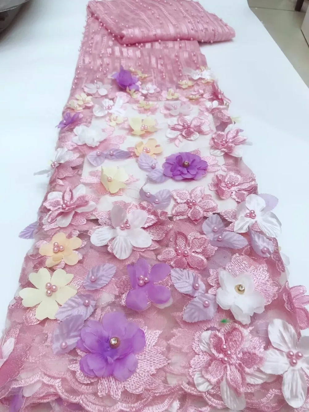 Nice looking beaded tulle lace embroidery lace fabric ZH-81118 with super quality for wedding dress
Nice looking beaded tulle lace embroidery lace fabric ZH-81118 with super quality for wedding dress