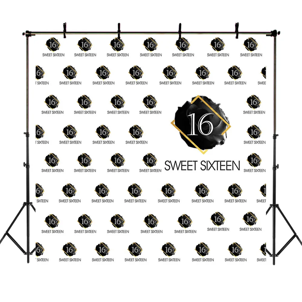 NeoBack 16th Birthday Photo Backdrop Sweet Sixteen Birthday Party Background Photography Repeat steps 16th Happy Birthday Banner
NeoBack 16th Birthday Photo Backdrop Sweet Sixteen Birthday Party Background Photography Repeat steps 16th Happy Birthday Banner