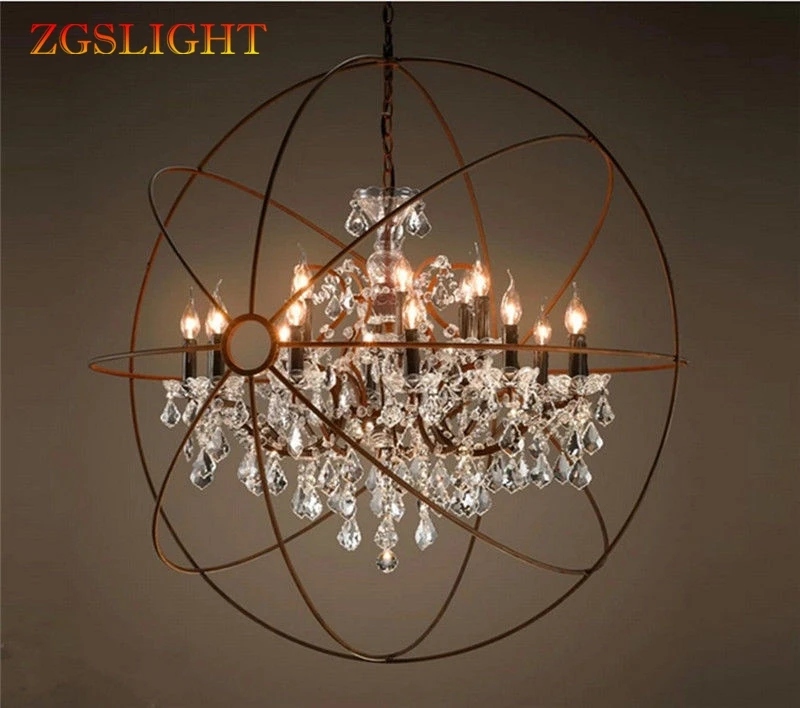 Nordic Iron Chain Cage Crystal Pendant Lights American Black Industrial Lamp Vintage Home Decor Hanging Light LED Living Room
Nordic Iron Chain Cage Crystal Pendant Lights American Black Industrial Lamp Vintage Home Decor Hanging Light LED Living Room