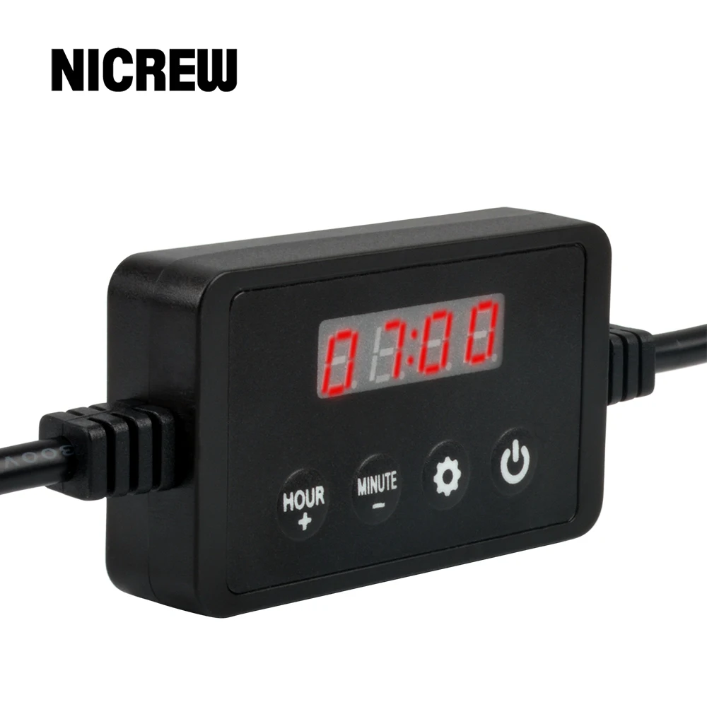 Nicrew Chihiros LED Light Lighting Timer Dimmer Controller For Aquarium Fish Tank Light Lamp Intelligent Timing Dimming System
Nicrew Chihiros LED Light Lighting Timer Dimmer Controller For Aquarium Fish Tank Light Lamp Intelligent Timing Dimming System