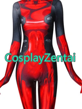 Lady Deadpool Costume Spandex 3D Print Deadpool Cosplay Zentai Suit for Halloween Party
Lady Deadpool Costume Spandex 3D Print Deadpool Cosplay Zentai Suit for Halloween Party