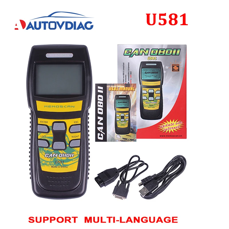 2018 New 100% Original Memoscan U581 Scanner Live Data U581 Code Reader OBD2 CAN BUS Scan Tool OBDII Diagnostic Scanner
2018 New 100% Original Memoscan U581 Scanner Live Data U581 Code Reader OBD2 CAN BUS Scan Tool OBDII Diagnostic Scanner
