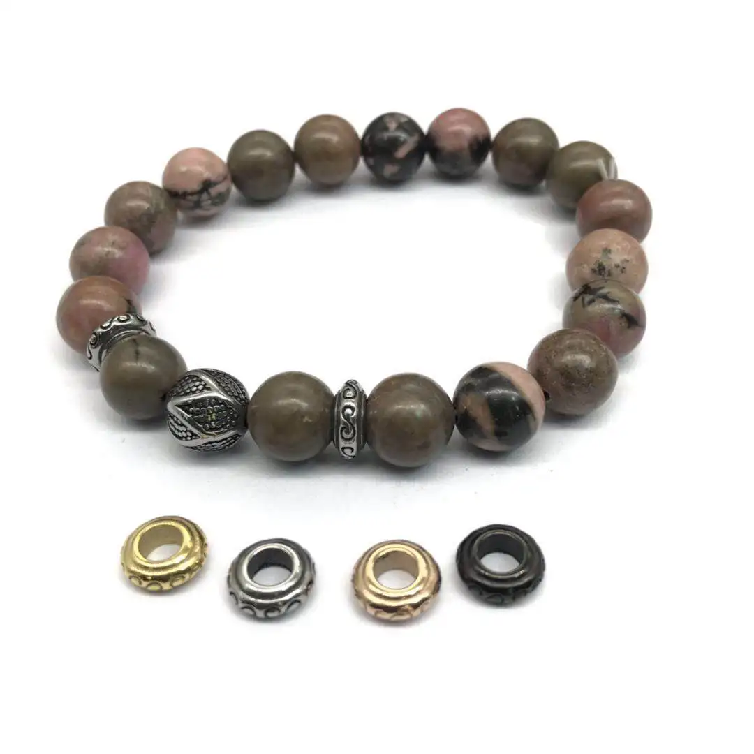 4mm Hole 316l Stainless Steel Metal Spacer Beads Engrave Pattern Charms Beads For DIY Bracelet Jewelry Making Findings
4mm Hole 316l Stainless Steel Metal Spacer Beads Engrave Pattern Charms Beads For DIY Bracelet Jewelry Making Findings
