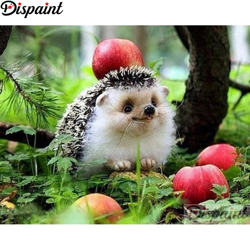 Dispaint Full Square/Round Drill 5D DIY Diamond Painting "Hedgehog apple" Embroidery Cross Stitch 3D Home Decor A12132
Dispaint Full Square/Round Drill 5D DIY Diamond Painting "Hedgehog apple" Embroidery Cross Stitch 3D Home Decor A12132