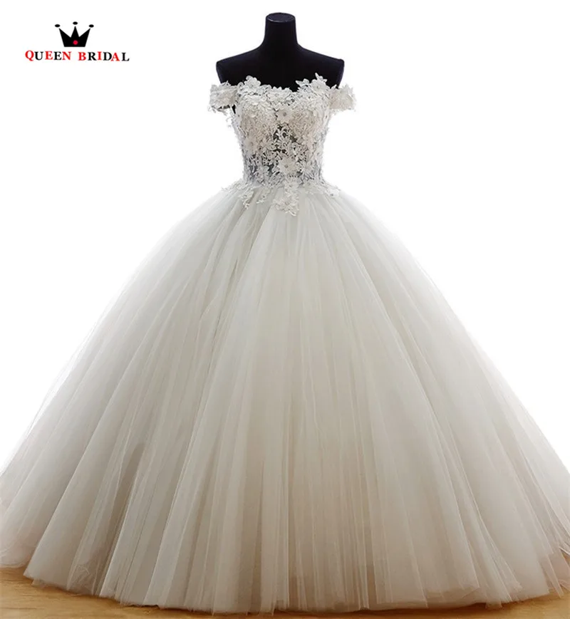 Custom Made Ball Gown Cap Sleeve Fluffy Lace Tulle Wedding Dresses Eelgant Bridal Gown robe de mariee Vestidos De Novia WS83
Custom Made Ball Gown Cap Sleeve Fluffy Lace Tulle Wedding Dresses Eelgant Bridal Gown robe de mariee Vestidos De Novia WS83