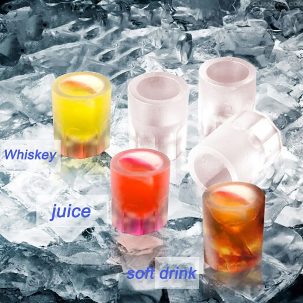 1pcs Ice Cube Tray Mold Creative vodka frozen silicone cup single hole wine cup mold DIY Maker Shot Glasses Summer Drinking Tool
1pcs Ice Cube Tray Mold Creative vodka frozen silicone cup single hole wine cup mold DIY Maker Shot Glasses Summer Drinking Tool