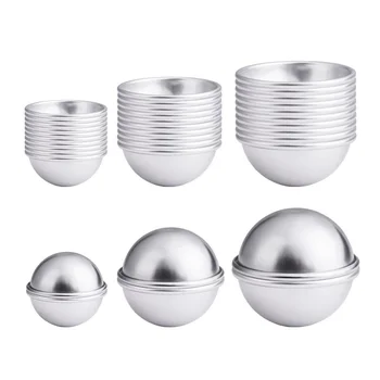 30PCS- Bath Bomb Mold Kit, 15 Set 3 Size Mold & Bath Bombs Press For DIY Making Supplies
30PCS- Bath Bomb Mold Kit, 15 Set 3 Size Mold & Bath Bombs Press For DIY Making Supplies