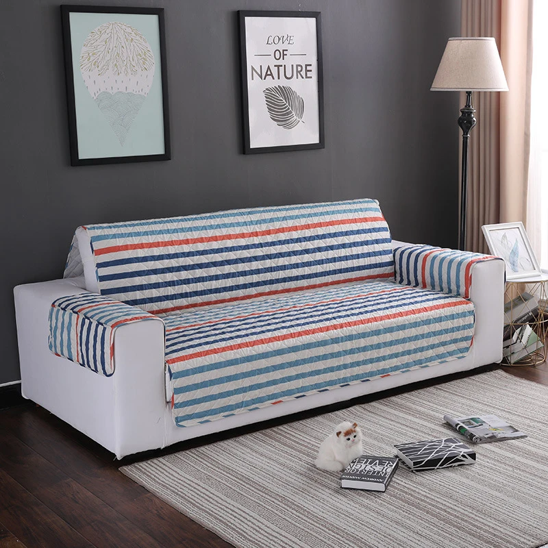 Printed Sanding Cloth Sofa Couch Covers Striped Print Sofa Cover for Living Room Pets Kids Anti-Slip Couch Recliner Slipcovers
Printed Sanding Cloth Sofa Couch Covers Striped Print Sofa Cover for Living Room Pets Kids Anti-Slip Couch Recliner Slipcovers