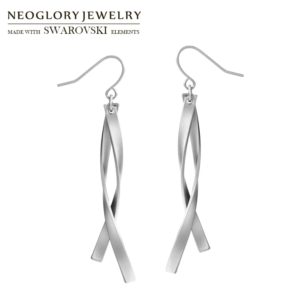Neoglory Metal Matted Plated Drop Earrings Silver Color Geometric Stylish Pretty Cool Women Daily Party Dress Sweater Sale
Neoglory Metal Matted Plated Drop Earrings Silver Color Geometric Stylish Pretty Cool Women Daily Party Dress Sweater Sale