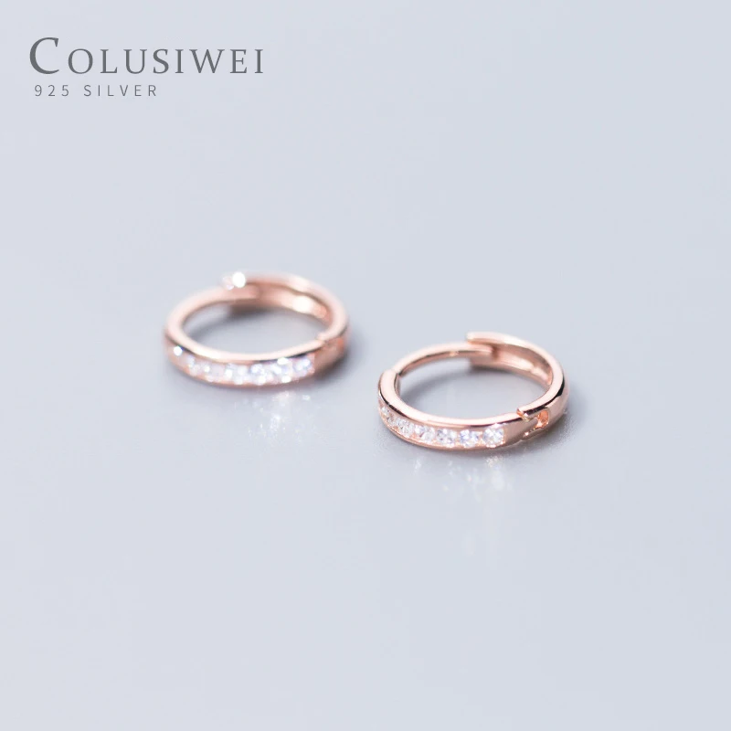 Colusiwei Real Silver Trendy Hoop Earrings for Women 925 Sterling Silver Sparkling Clear CZ Ear Hoops Fine Jewelry 2019 New
Colusiwei Real Silver Trendy Hoop Earrings for Women 925 Sterling Silver Sparkling Clear CZ Ear Hoops Fine Jewelry 2019 New
