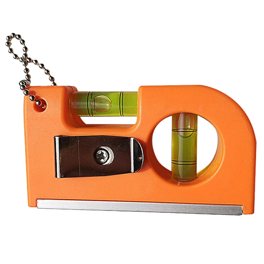 Key Chain Level Ruler with Magnet V Stripe Spirit Level Bubble Level Measuring Tool 83X50mm Bubble Level
Key Chain Level Ruler with Magnet V Stripe Spirit Level Bubble Level Measuring Tool 83X50mm Bubble Level
