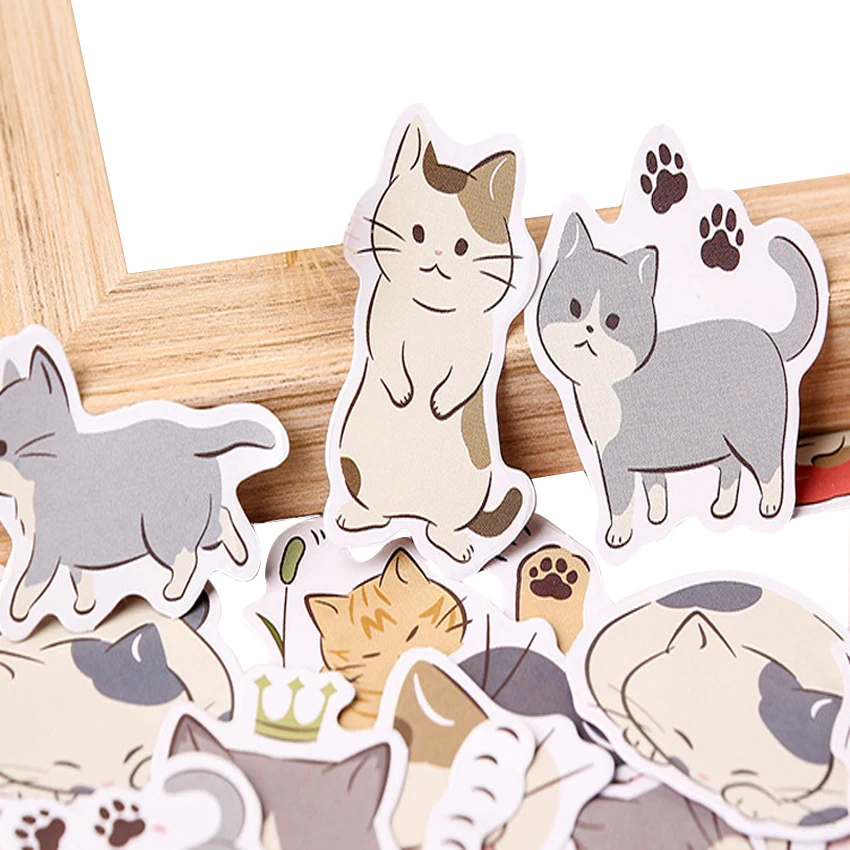 45pcs/pack Naughty Cartoon Cat Student Envelope Sticker Box Diy Diary Decoration Label Scrapbooking Sticker
45pcs/pack Naughty Cartoon Cat Student Envelope Sticker Box Diy Diary Decoration Label Scrapbooking Sticker