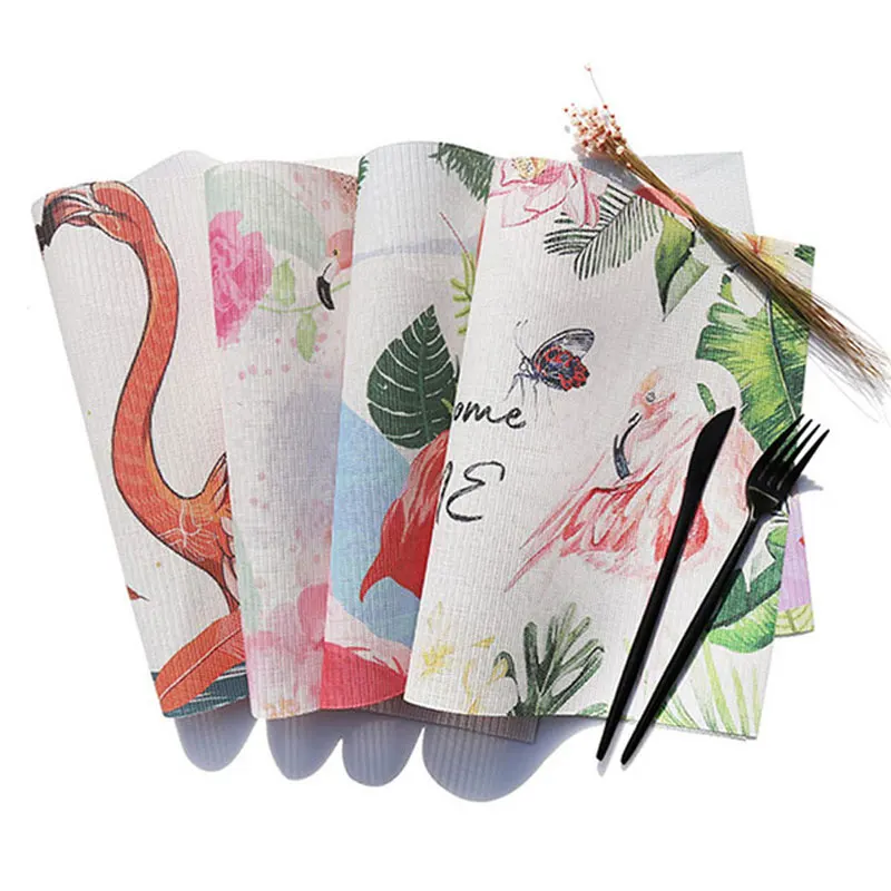 Individuales Table Mat Non-Slip Place Mat PVC For Dining Napkins Table Decor Animal Disc Pads Bowl Coasters Napkins On The Table
Individuales Table Mat Non-Slip Place Mat PVC For Dining Napkins Table Decor Animal Disc Pads Bowl Coasters Napkins On The Table