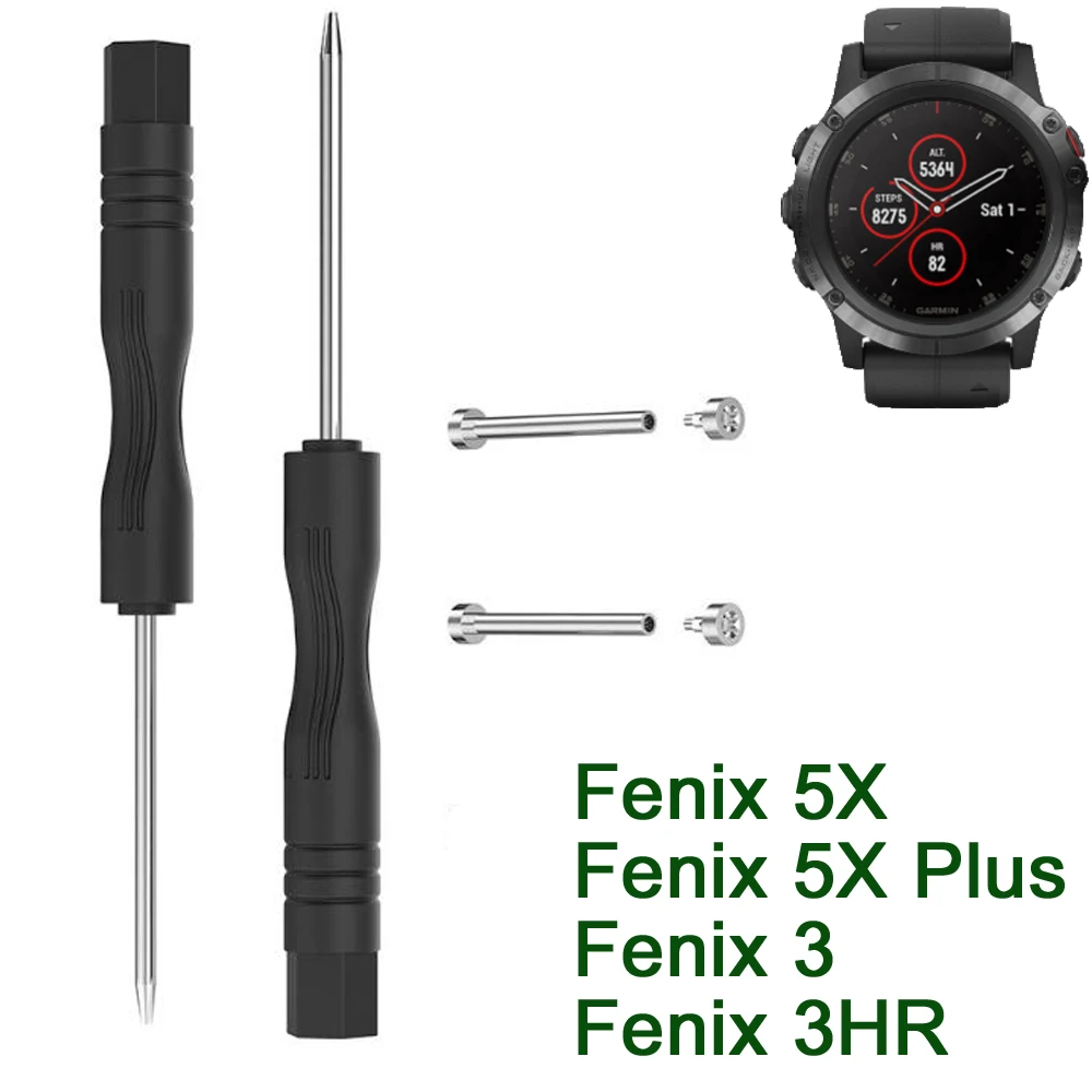 For Garmin Fenix 3/fenix3 HR/Fenix 5X /fenix5X Plus Adapter Lugs Watch Band Strap Connecting Rod Screwdriver 26mm Accessories
For Garmin Fenix 3/fenix3 HR/Fenix 5X /fenix5X Plus Adapter Lugs Watch Band Strap Connecting Rod Screwdriver 26mm Accessories
