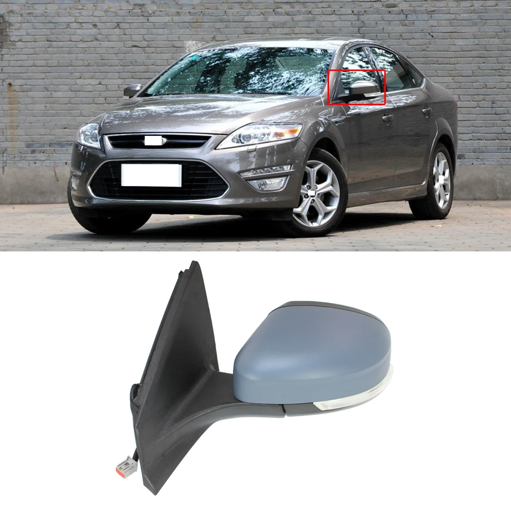 CAPQX 7/9/11 Wire For Ford Mondeo 2007-2012 Car Outside Rear View Mirror Rearview Mirror with LED Indicator Light Assembly
CAPQX 7/9/11 Wire For Ford Mondeo 2007-2012 Car Outside Rear View Mirror Rearview Mirror with LED Indicator Light Assembly