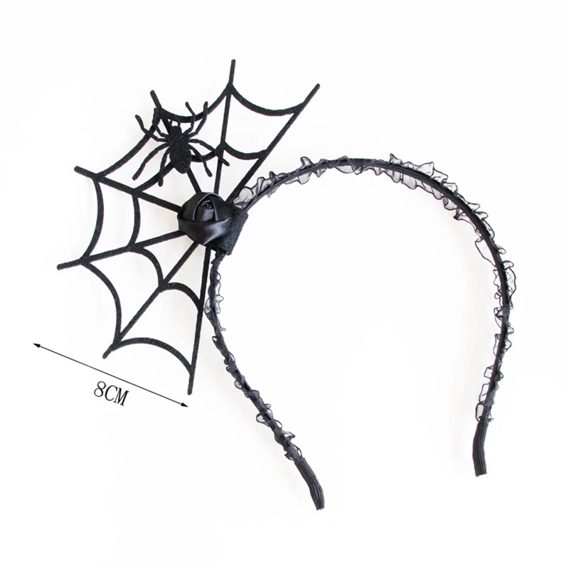 1Pcs Head Ornaments Halloween Decoration Uniform code Ghost Accessories Hairpin Hair Hoop Headwear Hairband Spider Web
1Pcs Head Ornaments Halloween Decoration Uniform code Ghost Accessories Hairpin Hair Hoop Headwear Hairband Spider Web