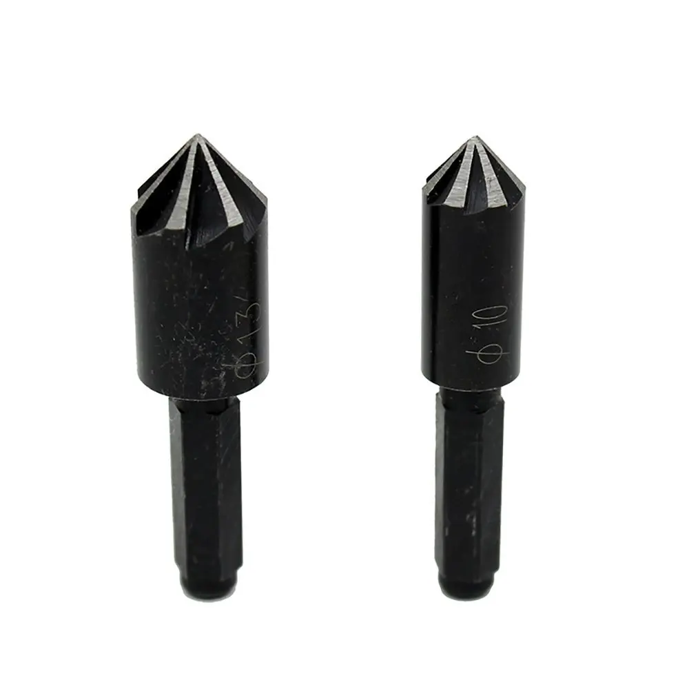 2pcs Hex Countersink Drill Bit End Mills Cutter Chamfering 7 Flute 82 Degree for Wood Metal Plastic Reamer
2pcs Hex Countersink Drill Bit End Mills Cutter Chamfering 7 Flute 82 Degree for Wood Metal Plastic Reamer