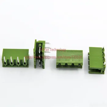 (20sets/lot) PCB Screw Terminal Block Connector KF2EDGK 4P and 90 Degree Pin Header pitch:5.08MM/0.2inch Green 10A 300V 4Pins
(20sets/lot) PCB Screw Terminal Block Connector KF2EDGK 4P and 90 Degree Pin Header pitch:5.08MM/0.2inch Green 10A 300V 4Pins