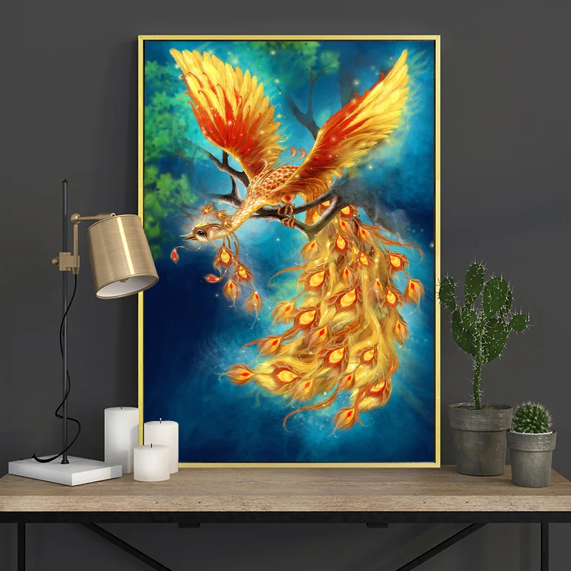 oneroom Cross Stitch Embroidery Kits 14CT Phoenix Animal Cotton Thread Painting DIY Needlework DMC New Year Home Decor
oneroom Cross Stitch Embroidery Kits 14CT Phoenix Animal Cotton Thread Painting DIY Needlework DMC New Year Home Decor